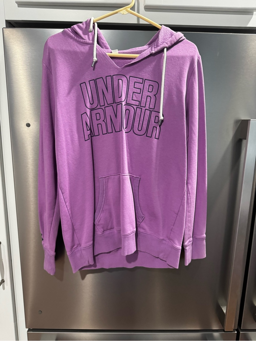 Under Armour Lavender Pullover Hoodie with Front Pocket